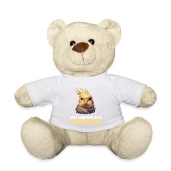 Cockatiel Nymphensittiche Nymphensittich - Teddy - Weiß - Vorne