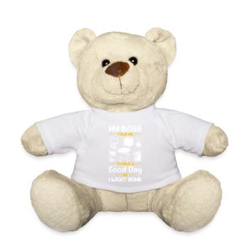 Humour de bureau - Nounours - blanc - Devant