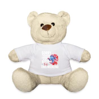 Sorry, I'm with it this weekend - Teddy Bear - white - Front