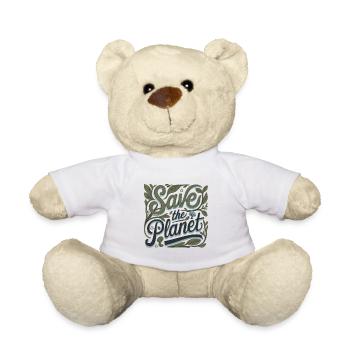 SAFE - Teddy Bear - white - Front