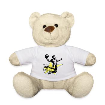 Handball Handballer - Teddy - Weiß - Vorne