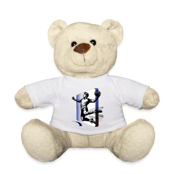 Handball Joueurs de handball - Nounours - blanc - Devant