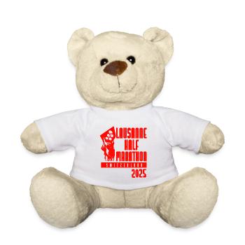 Halbarathon de Lausanne - 2025 - Suisse - Nounours - blanc - Devant