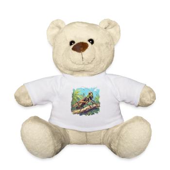 Grilling Grilling - Teddy Bear - white - Front