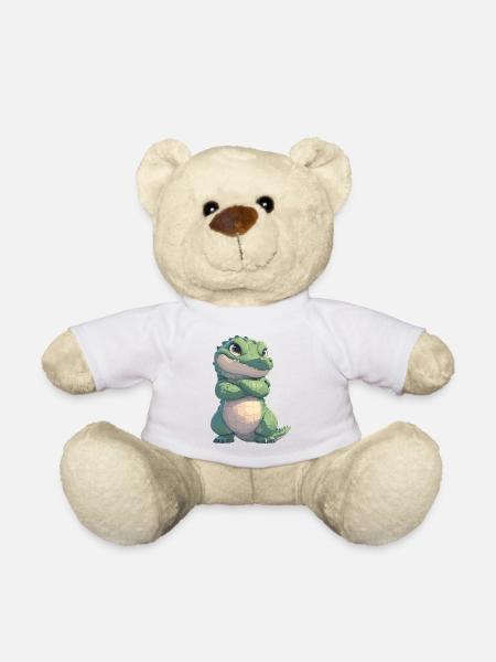 Krokodile Krokodil - Teddy - Weiß