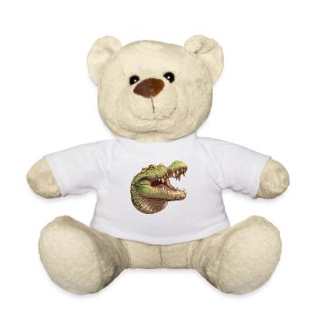 Krokodile Krokodil - Teddy - Weiß - Vorne