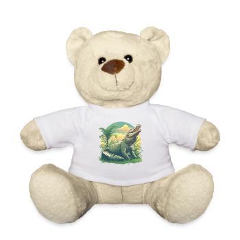 Krokodile Krokodil - Teddy - Weiß - Vorne