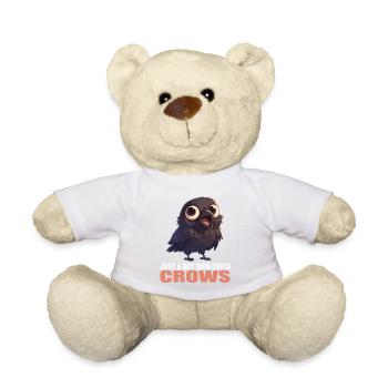 Corbeaux Corbeaux - Nounours - blanc - Devant