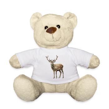 Deer Deer - Teddy Bear - white - Front