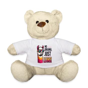 Llama - Teddy - Weiß - Vorne