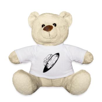 Surfbrett - Teddy - Weiß - Vorne