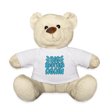 BIG BROTHER AGAIN again big brother - Teddy Bear - white - Front