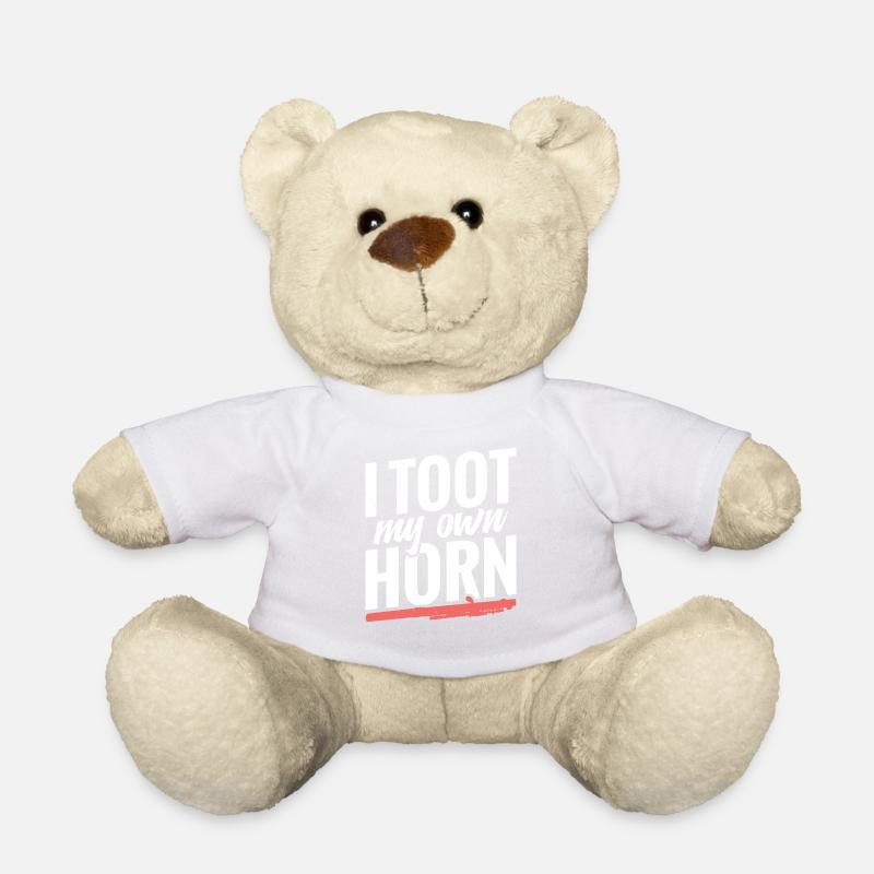 Piccolos, je fabrique ma propre corne - Nounours - blanc
