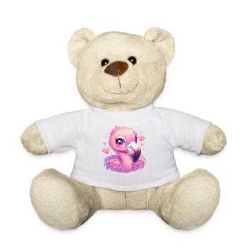 Flamingos Flamingo - Teddy - Weiß - Vorne