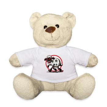 Tondez les moutons zombies ! - Nounours - blanc - Devant
