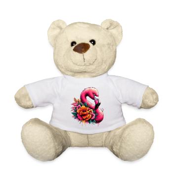 Flamant - Nounours - blanc - Devant