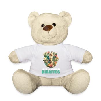 Giraffen Giraffe - Teddy - Weiß - Vorne