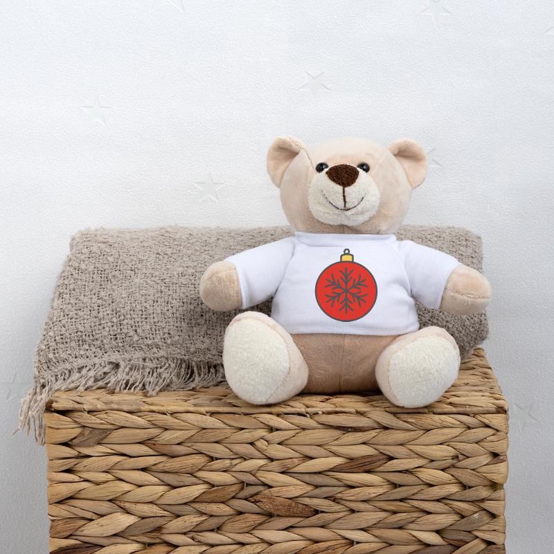 Weihnachtskugel Teddy