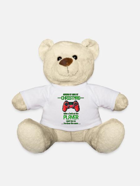 Christmas Gaming - Teddy - Weiß