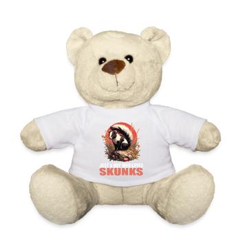 Stinktiere Stinktier - Teddy - Weiß - Vorne