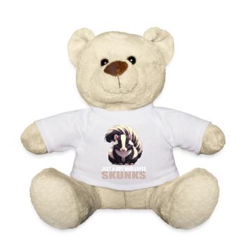 Stinktiere Stinktier - Teddy - Weiß - Vorne
