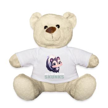 Stinktiere Stinktier - Teddy - Weiß - Vorne