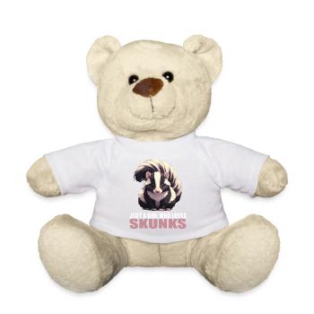 Stinktiere Stinktier - Teddy - Weiß - Vorne