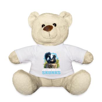 Stinktiere Stinktier - Teddy - Weiß - Vorne