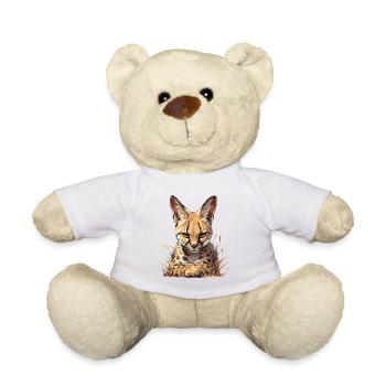 Servale Serval - Nounours - blanc - Devant