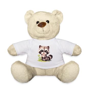 Waschbären Waschbär - Teddy - Weiß - Vorne