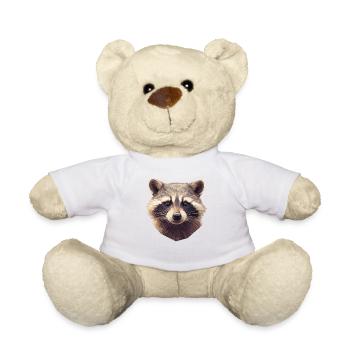 Waschbären Waschbär - Teddy - Weiß - Vorne