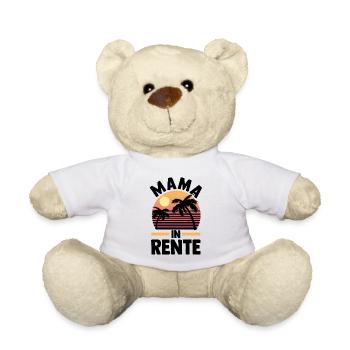 Pension de retraité Pension Retraite Mère Maman - Nounours - blanc - Devant