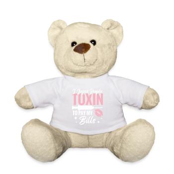 Cosmetic Nurse I Inject People - Teddy Bear - white - Front