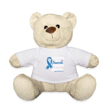 proud father of a warrior of the - Teddy Bear - white - Front