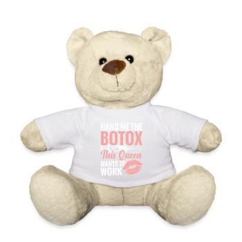 Infirmière esthétique : Donnez-moi ceci - Nounours - blanc - Devant