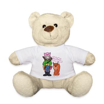 Jäger Club der Verpeilten - Teddy - Weiß - Vorne