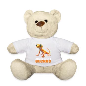 Geckos Gecko - Teddy Bear - white - Front