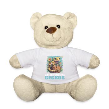 Geckos Gecko - Teddy Bear - white - Front