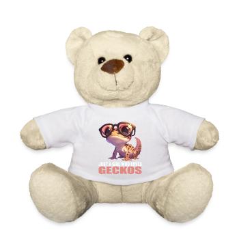Geckos Gecko - Teddy Bear - white - Front