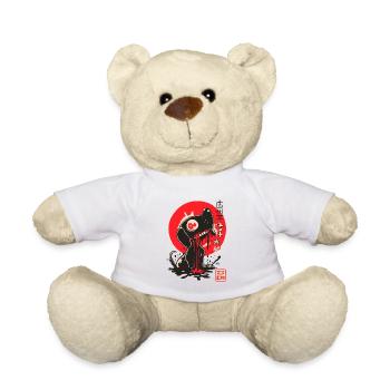 Petit chien japonais de l’horreur - Nounours - blanc - Devant