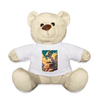 Chèvres chèvre - Nounours - blanc - Devant