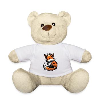 Couronne de dessin animé Fox - Nounours - blanc - Devant