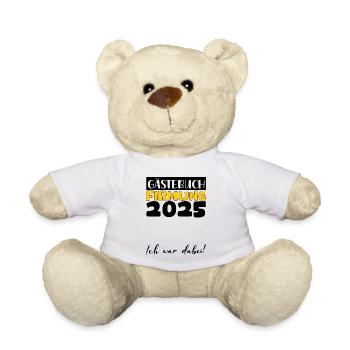 Confirmation 2025 livre d'or cadeau filles garçons - Nounours - blanc - Devant
