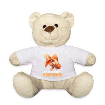 poisson rouge - Nounours - blanc - Devant