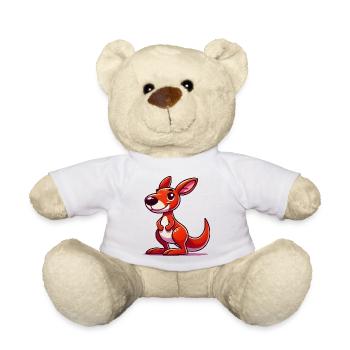 kangourou - Nounours - blanc - Devant