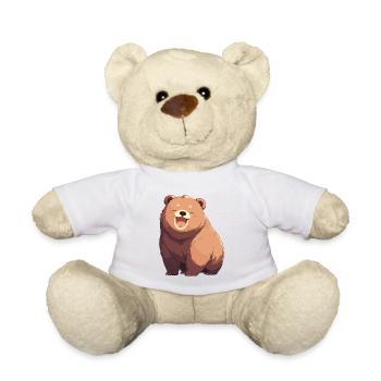 Grizzlis Ours grizzly - Nounours - blanc - Devant