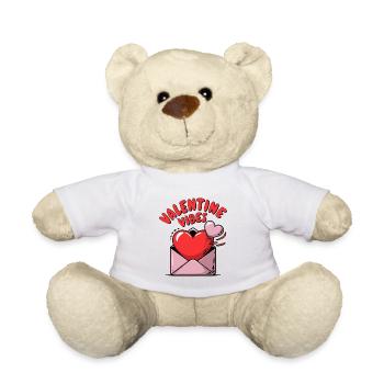 Ambiance de la Saint-Valentin pour les amoureux le jour de la Saint-Valentin - Nounours - blanc - Devant