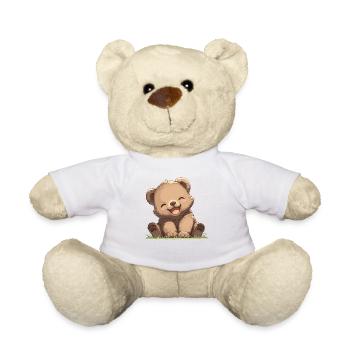Grizzlis Ours grizzly - Nounours - blanc - Devant