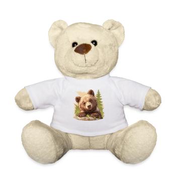 Grizzlis Ours grizzly - Nounours - blanc - Devant