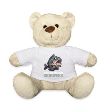 mérou mérou - Nounours - blanc - Devant
